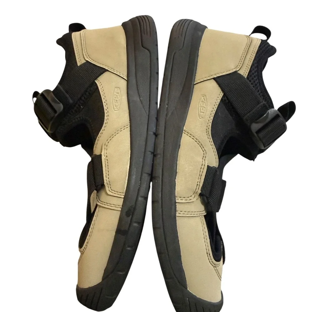 KEEN Zerraport II Mens Sandals Tan Black‎ Outdoor Hiking Shoes 10180222 Size 10